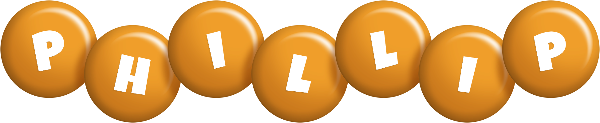 Phillip candy-orange logo