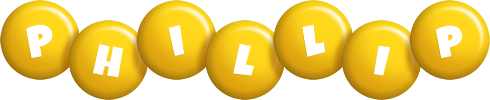 Phillip candy-yellow logo