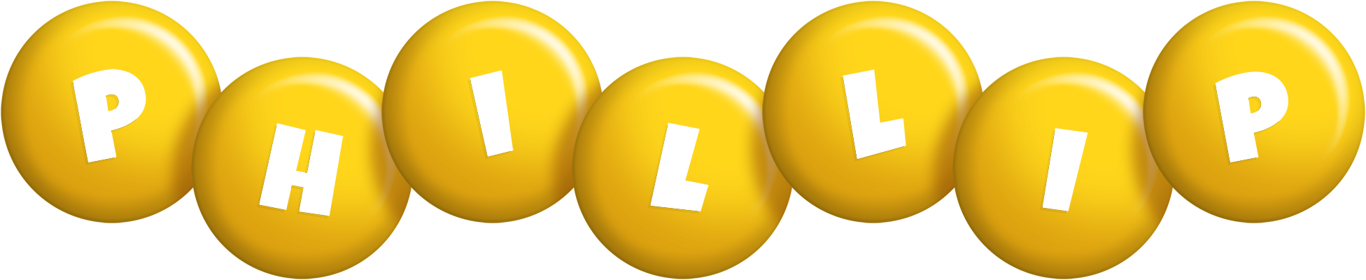 Phillip candy-yellow logo