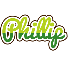 Phillip golfing logo