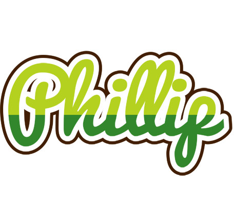 Phillip golfing logo