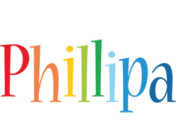 Phillipa birthday logo