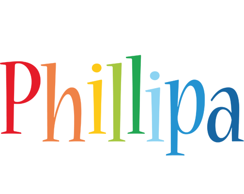 Phillipa birthday logo
