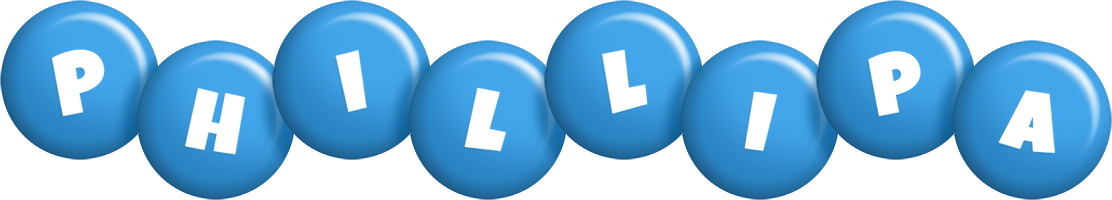 Phillipa candy-blue logo