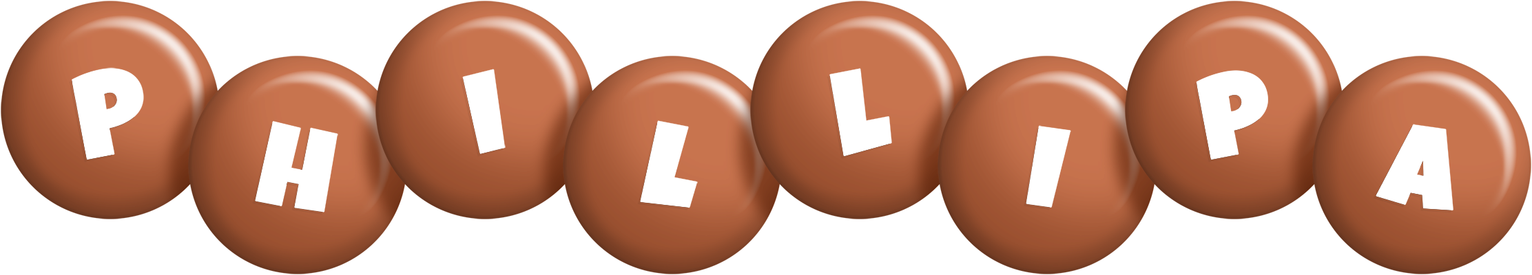 Phillipa candy-brown logo