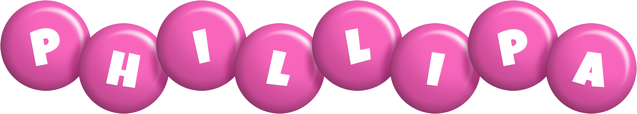 Phillipa candy-pink logo