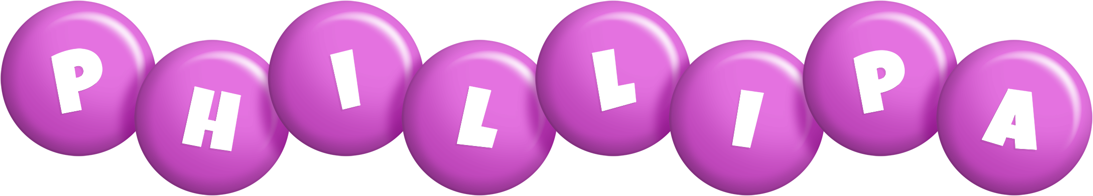 Phillipa candy-purple logo