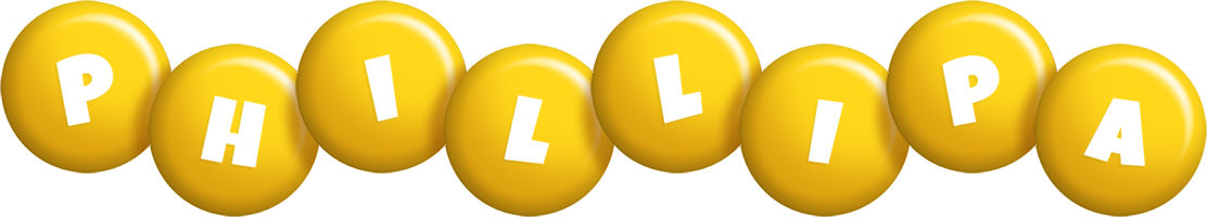 Phillipa candy-yellow logo