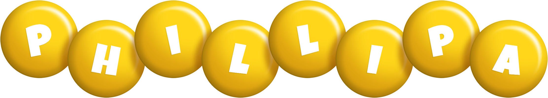 Phillipa candy-yellow logo