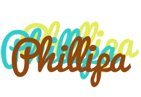 Phillipa cupcake logo