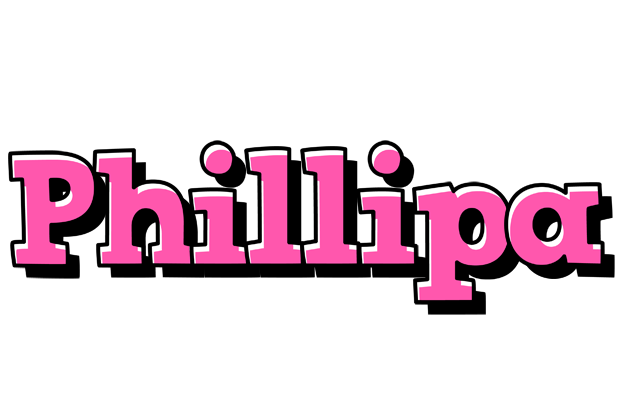 Phillipa girlish logo