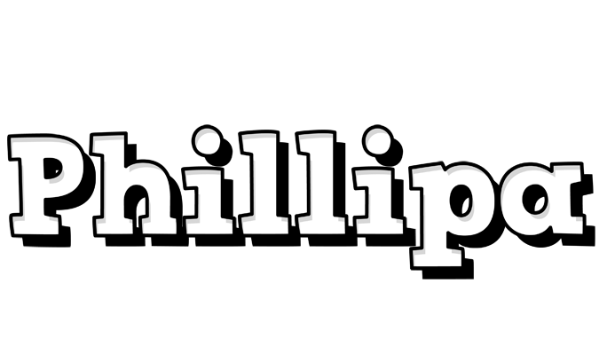 Phillipa snowing logo
