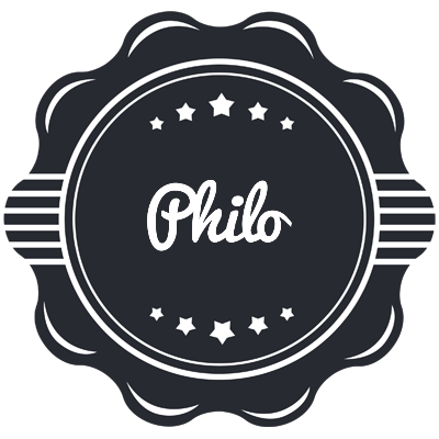 Philo badge logo