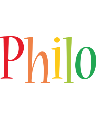 Philo birthday logo