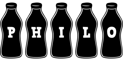 Philo bottle logo