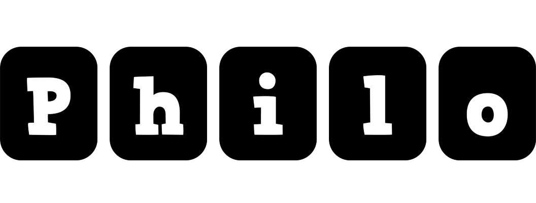Philo box logo