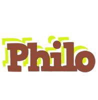 Philo caffeebar logo