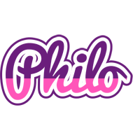 Philo cheerful logo