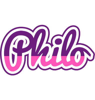 Philo cheerful logo