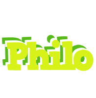 Philo citrus logo