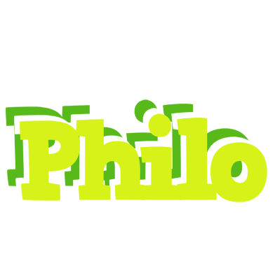 Philo citrus logo