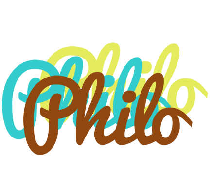 Philo cupcake logo