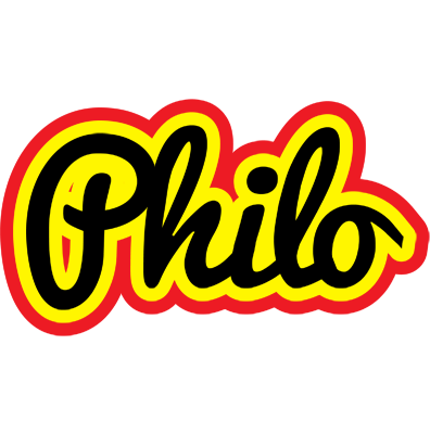 Philo flaming logo
