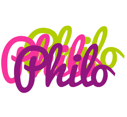 Philo flowers logo