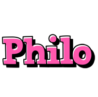 Philo girlish logo