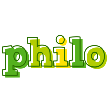 Philo juice logo