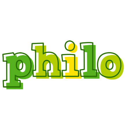 Philo juice logo