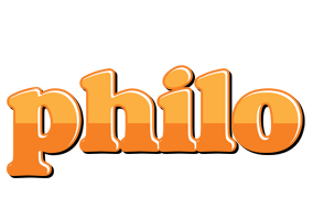 Philo orange logo