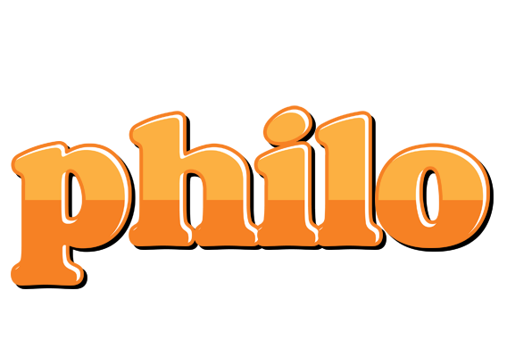 Philo orange logo
