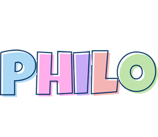 Philo pastel logo