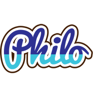 Philo raining logo