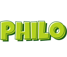 Philo summer logo