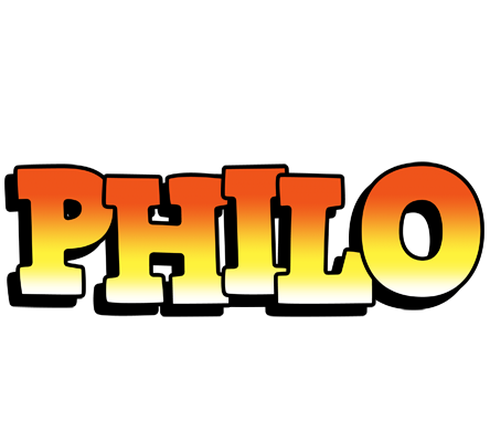 Philo sunset logo