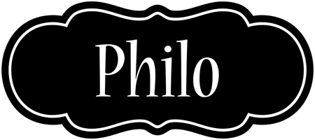 Philo welcome logo