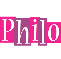 Philo whine logo