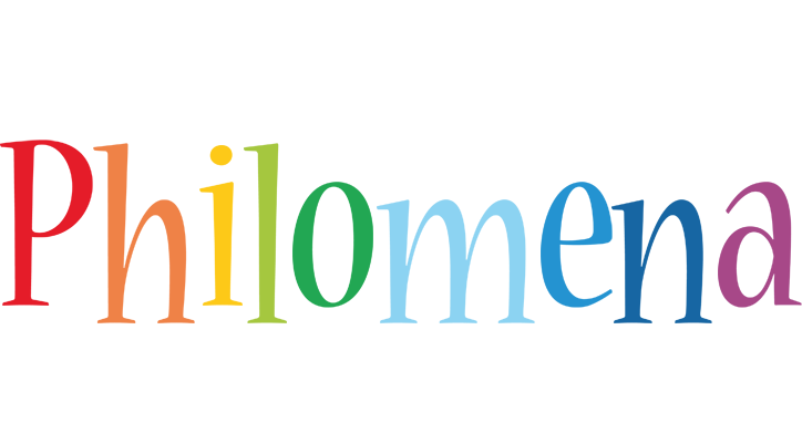 Philomena birthday logo