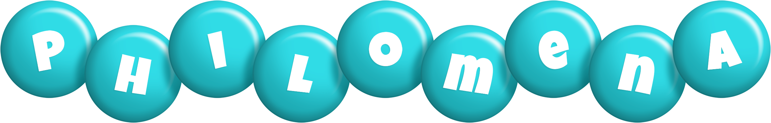 Philomena candy-azur logo