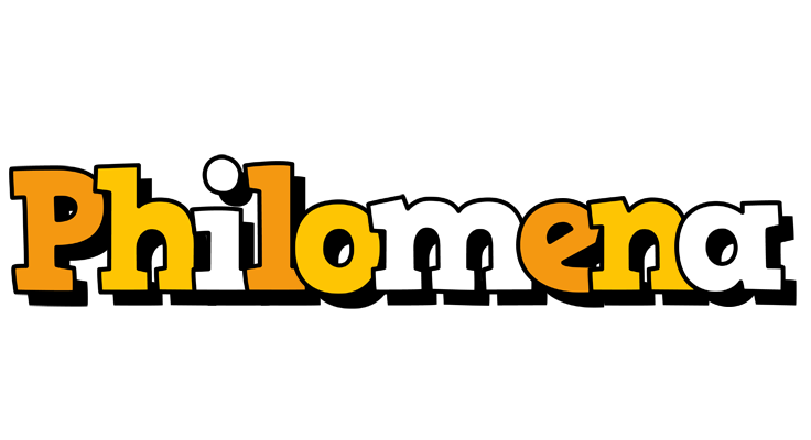 Philomena cartoon logo