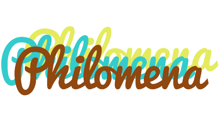 Philomena cupcake logo