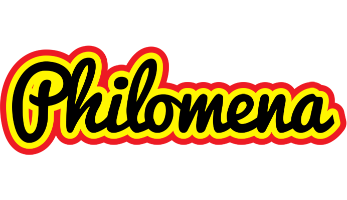 Philomena flaming logo