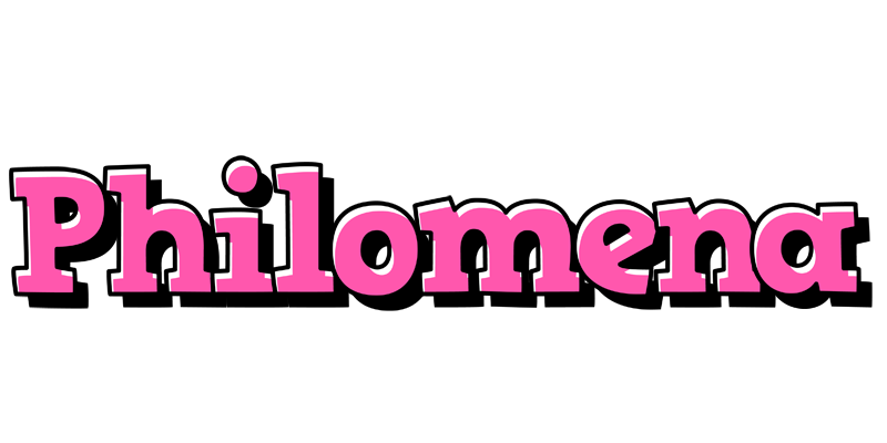 Philomena girlish logo