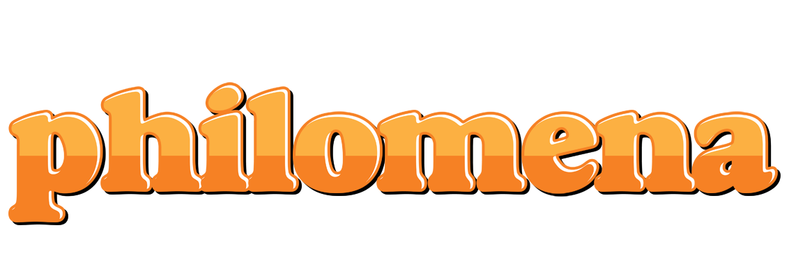 Philomena orange logo