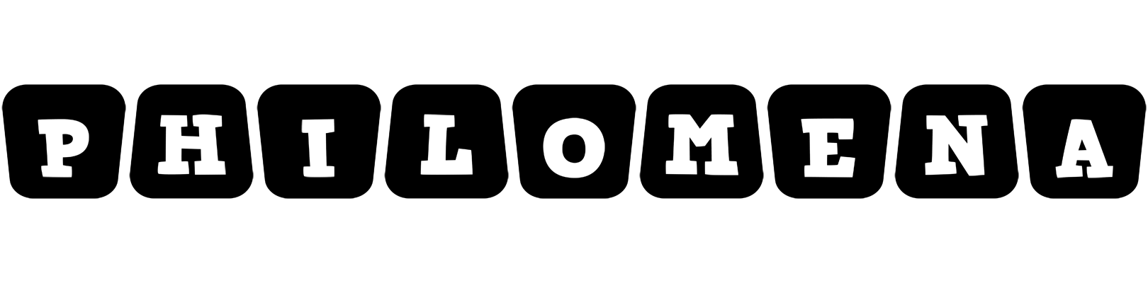 Philomena racing logo