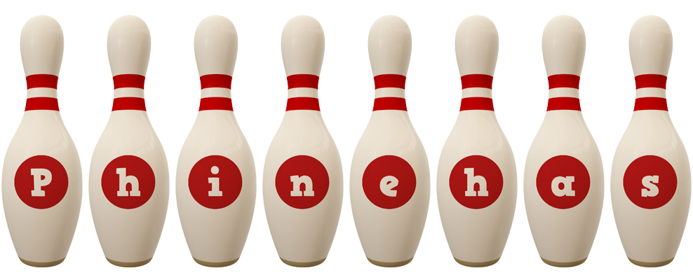 Phinehas bowling-pin logo