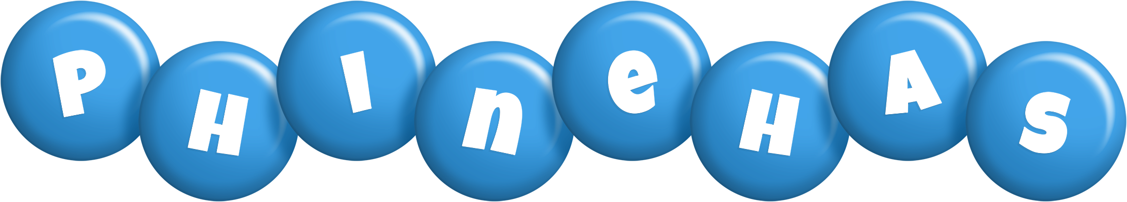 Phinehas candy-blue logo