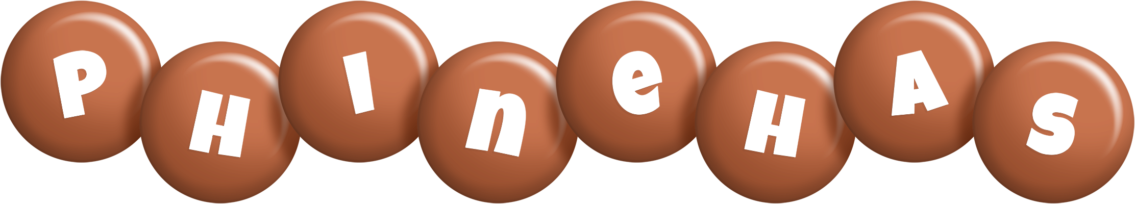Phinehas candy-brown logo